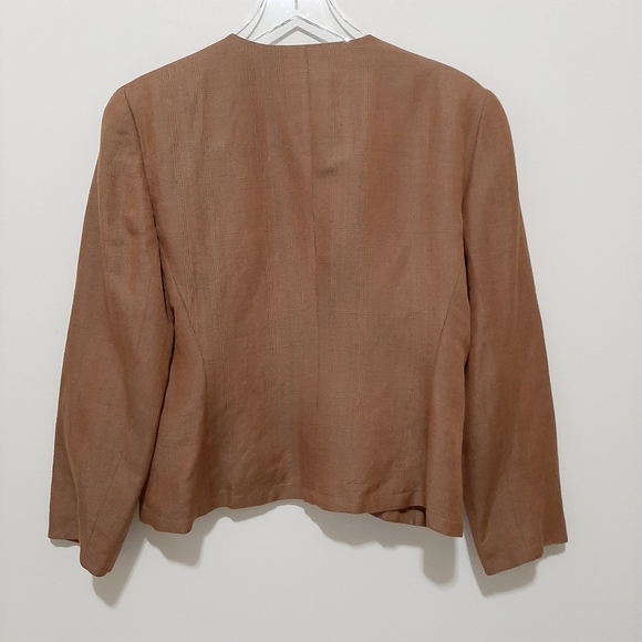 Giorgio Armani Made in Italy Linen Blend Size 12 - Picture 3 of 12